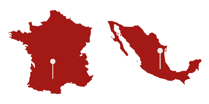 carte france mex - CT